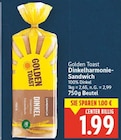 Dinkelharmonie-Sandwich von Golden Toast für 1,99 € bei E center im Angebot Dinkelharmonie-Sandwich von Golden Toast im aktuellen E center Prospekt