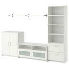 TV-Möbel, Kombination weiß im Angebot bei IKEA in Immenstadt TV-Möbel, Kombination weiß Angebote von BRIMNES / BERGSHULT bei IKEA Immenstadt für 230,95 €