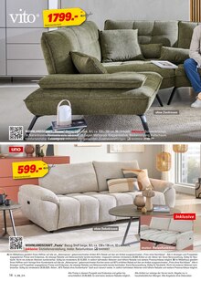 Sofa im Höffner Prospekt "150 JAHRE MÖBEL POWER" mit 28 Seiten (Magdeburg)