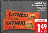 Wafer Protein Bar im Angebot bei EDEKA in Düsseldorf Wafer Protein Bar Angebote von maxi Nutrition bei EDEKA Düsseldorf für 1,49 €