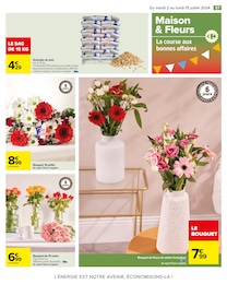 Offre Fleurs dans le catalogue Carrefour du moment à la page 59