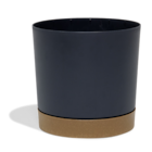 Pot de fleurs avec soucoupe noir à 12,90 € dans le catalogue Gifi