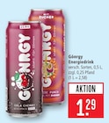Energiedrink Cola Cherry Geschmack Zero Angebote von Gönrgy bei Marktkauf Seligenstadt für 1,29 €