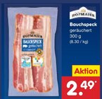 Bauchspeck im Angebot bei Netto Marken-Discount in Singen Bauchspeck Angebote von Hofmaier bei Netto Marken-Discount Singen für 2,49 €