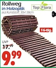Rollweg in Holzoptik Angebote von Top Flora bei Wreesmann Dresden für 9,99 €
