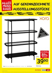 Aktueller XXXLutz Möbelhäuser Prospekt mit Regal, "GRÖSSTE LAGERRÄUMUNG", Seite 9