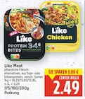 Like Protein Bites Mediterran oder Like Chicken von Like Meat für 2,49 € bei E center im Angebot Like Protein Bites Mediterran oder Like Chicken von Like Meat im aktuellen E center Prospekt