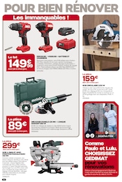 Promos Perceuse-Visseuse dans le catalogue "POUR BIEN RÉNOVER COMPTEZ SUR NOUS..." de Gedimat Perceuse-Visseuse en promo dans le catalogue Gedimat à la page 14