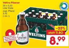 Pilsener bei Netto Marken-Discount in Bottrop Pilsener im Angebot bei Netto Marken-Discount Bottrop für 8,99 €