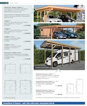 Carport im Jochum Holzwerke GmbH Prospekt in Augsburg Aktueller Jochum Holzwerke GmbH Prospekt mit Carport, "Natürlich schöne Gartenzeit", Seite 23