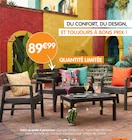 Salon de jardin 4 personnes à B&M dans Puymirol