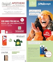 LINDA Premiumapotheke Apotheken Prospekt der aktuellen Woche mit 3 Seiten, gültig von 01.01.2026 bis 31.01.2026, in Alzenau und Umgebung Aktueller LINDA Premiumapotheke Apotheken Prospekt in Alzenau und Umgebung, "Aktuelle Angebote" mit 3 Seiten, 01.01.2026 - 31.01.2026