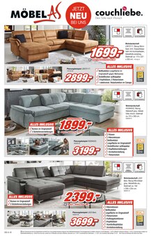 Sitzmöbel im Möbel AS Prospekt "SPAR-FEUERWERK!" mit 20 Seiten (Karlsruhe)