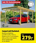 Carport mit Flachdach Angebot in Drochtersen Carport mit Flachdach im aktuellen Prospekt bei hagebau kompakt in Drochtersen