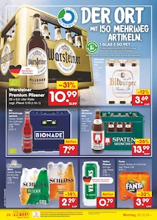 Bier im Netto Marken-Discount Prospekt "Aktuelle Angebote" mit 63 Seiten (Nettetal)