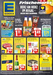 EDEKA Frischemarkt Prospekt: "Top Angebote", 4 Seiten, 23.09.2024 - 28.09.2024