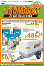 Globus-Baumarkt Prospekt für Bochum mit 16 Seiten Globus-Baumarkt Prospekt für Bochum: "WER BAUT BRAUCHT GLOBUS", 16 Seiten, 18.10.2020 - 24.10.2020
