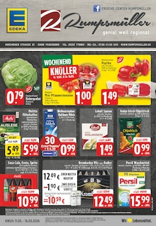 Cola im EDEKA Prospekt "Aktuelle Angebote" mit 24 Seiten (Paderborn)