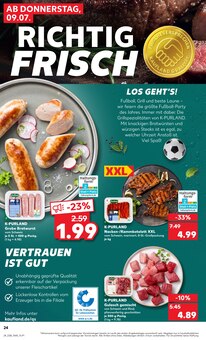 Bratwurst im aktuellen Kaufland Prospekt (Bremen) Bratwurst im Kaufland Prospekt "Hier bin ich richtig" mit 61 Seiten (Bremen)