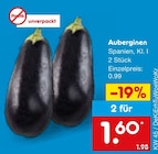 Auberginen im Angebot bei Netto Marken-Discount in Hagen Auberginen Angebote bei Netto Marken-Discount Hagen für 1,60 €