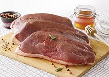 Magret de canard frais x3 - Géant Casino à Tremblay-en-France Magret de canard frais x3 en promo chez Géant Casino Tremblay-en-France à 12,95 €