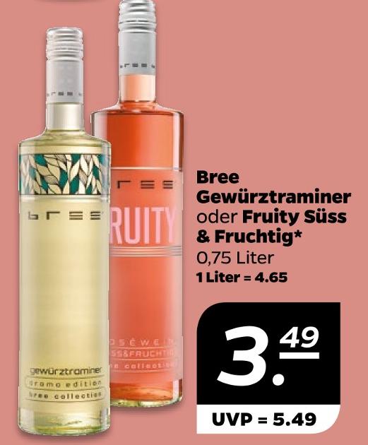 Gewürztraminer oder Fruity Süss & Fruchtig