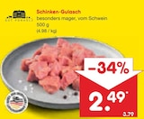 Schinken-Gulasch im Angebot bei Netto Marken-Discount in Hameln Schinken-Gulasch Angebote von Gut Ponholz bei Netto Marken-Discount Hameln für 2,49 €