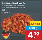 Geschnetzeltes 'Gyros Art' im Angebot bei Netto Marken-Discount in Meerbusch Geschnetzeltes 'Gyros Art' Angebote bei Netto Marken-Discount Meerbusch für 4,79 €