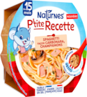 SPAGHETTI FAÇON CARBONARA, CHAMPIGNONS PTITE RECETTE NATURNES - NATURNES en promo chez Auchan Hypermarché SPAGHETTI FAÇON CARBONARA, CHAMPIGNONS PTITE RECETTE NATURNES - NATURNES dans le catalogue Auchan Hypermarché