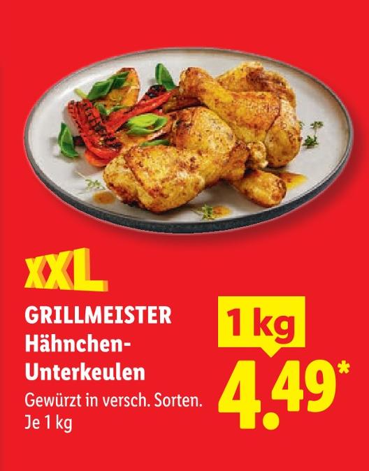 Hähnchen-Unterkeulen