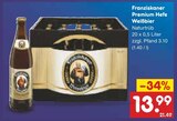 Premium Hefe Weißbier Angebote von Franziskaner bei Netto Marken-Discount Oberhausen für 13,99 €