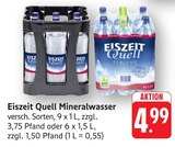 Mineralwasser Angebote von Eiszeit Quell bei E center Filderstadt für 4,99 €