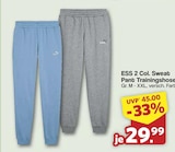 ESS 2 Col. Sweat Pant Trainingshose bei famila Nordwest im Prospekt "" für 29,99 €