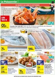 Prix et réduction Merlan dans le prospectus Carrefour en cours Offre Merlan dans le catalogue Carrefour du moment à la page 36