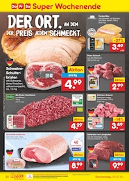 Netto Marken-Discount Spanferkel im Prospekt 