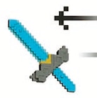 Epée 2 en 1 Minecraft - MATTEL en promo chez La Grande Récré Epée 2 en 1 Minecraft - MATTEL dans le catalogue La Grande Récré