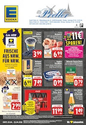 Aktueller EDEKA Prospekt mit Cola, "Aktuelle Angebote", Seite 1