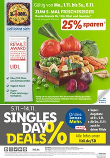 Lidl Prospekt für Stade, Niederelbe mit 55 Seiten Lidl Prospekt für Stade, Niederelbe: ZUM 5. MAL FRISCHESIEGER, 55 Seiten, 31.10.2021 - 6.11.2021