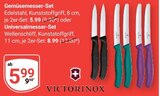 Gemüsemesser-Set Angebote von Victorinox bei GLOBUS Gera für 5,99 €