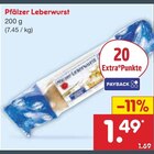 Pfälzer Leberwurst  im aktuellen Netto Marken-Discount Prospekt für 1,49 €