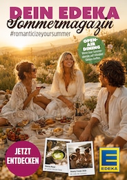 EDEKA Prospekt "Sommermagazin", 2 Seiten, 08.08.2026 - 08.08.2026 Aktueller EDEKA Prospekt, "Sommermagazin", mit Angeboten der Woche, gültig von 08.08.2026 bis 08.08.2026