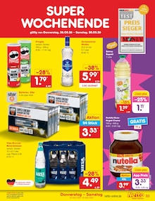 Nutella im Netto Marken-Discount Prospekt "Aktuelle Angebote" mit 60 Seiten (Laatzen)