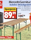Bierzelt-Garnitur bei Wreesmann im Prospekt "" für 89,99 €