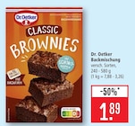 Marktkauf Weissach - Backmischung Classic Brownies Angebot im Prospekt Backmischung Classic Brownies bei Marktkauf im Weissach Prospekt für 1,89 €