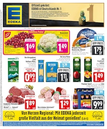 EDEKA Prospekt: "Wir lieben Lebensmittel.", 24 Seiten, 09.03.2026 - 14.03.2026