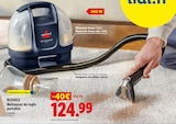Nettoyeur de tapis portable - BISSELL en promo à 124,99 € chez Lidl Nettoyeur de tapis portable - BISSELL dans le catalogue Lidl