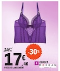 Corset - Morgan en promo chez E.Leclerc Rennes à 17,46 €