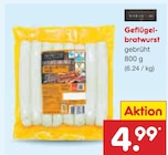 Geflügelbratwurst im Angebot bei Netto Marken-Discount in Lutherstadt Wittenberg Geflügelbratwurst Angebote bei Netto Marken-Discount Lutherstadt Wittenberg für 4,99 €