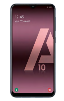Smartphone Samsung galaxy a10 - Bureau Vallée à Quimper Smartphone Samsung galaxy a10 en promo chez Bureau Vallée Quimper à 149,99 €