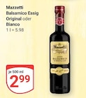 Aktuelles Balsamico Essig Original Angebot bei GLOBUS in Duisburg ab 2,99 €